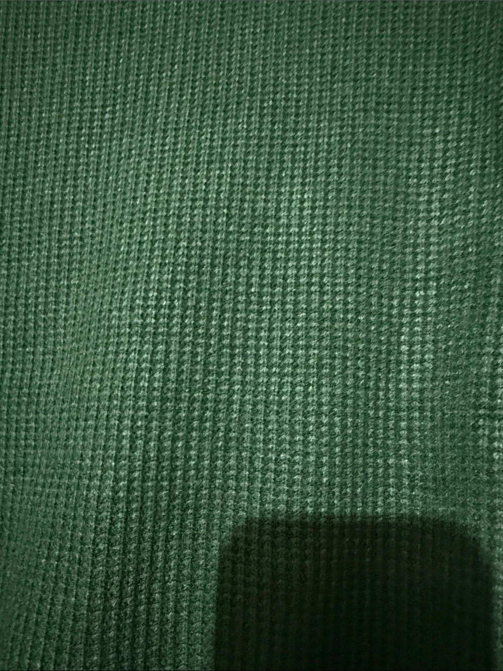 ZENANA Textured Knit Green Large New - Picture 3 of 4